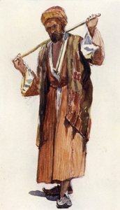 Syrian Shepherd by John Fulleylove