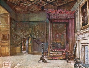 The Apartments of Mary Queen of Scots in Holyrood Palace by John Fulleylove