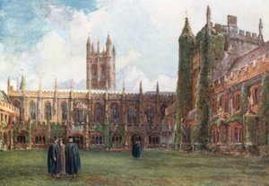 The Cloisters, Magdalen by John Fulleylove