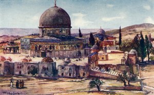 The Dome of the Rock from Barracks Near the Tower of Antonia by John Fulleylove