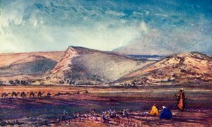 The Hills Round Nazareth from the Plain of Esdraelon, 1902 by John Fulleylove