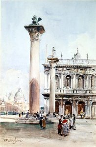 The Piazzetta di San Marco, Venice by John Fulleylove