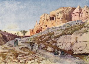 The Rock-cut Tombs of the Valley of Jehoshaphat by John Fulleylove