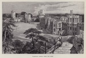 Warwick Castle, from the Keep by John Fulleylove