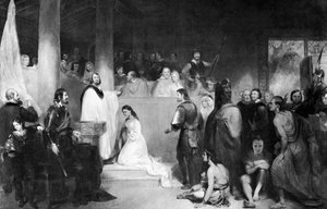 The Baptism of Pocahontas at Jamestown, Virginia