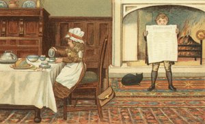 Breakfast by John George (after) Sowerby