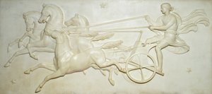 Relief of Phaeton Driving the Chariot of the Sun (Marble)