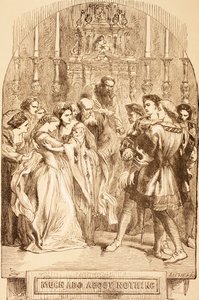 Illustration for Much Ado About Nothing, from 