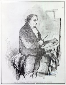 Joseph Mallord William Turner, engraved by W.J. Linton by John Gilbert