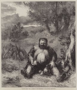 Sancho Panza by John Gilbert