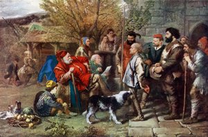 Sir John Falstaff Reviews His Ragged Regiment