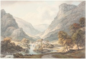 A View of Dovedale by John Glover