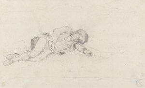 Man Sleeping Outdoors