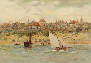 Liverpool: A View of New Brighton from the Sea