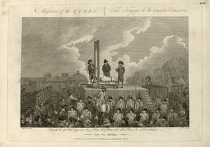The Execution of Marie Antoinette on October 16, 1793, 1793-1794 by John Goldar