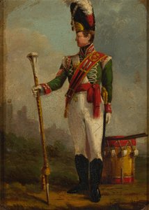 Drum Major John Goodger by John Goodger