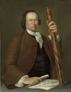 Portrait of an Officer at Sea by John Greenwood