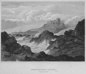 Bamburgh Castle, Northumberland by John Greig