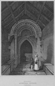 Entrance to Aspatria Church, Cumberland