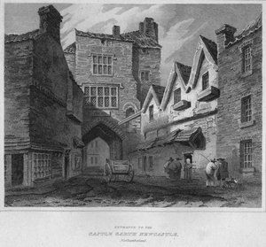 Entrance to the Castle Garth Newcastle, Northumberland by John Greig