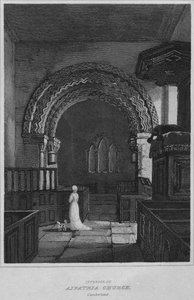 Interior of Aspatria Church, Cumberland by John Greig