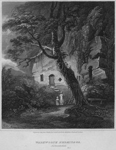 Warkworth Hermitage, Northumberland by John Greig