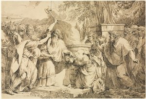 A Sacrifice Interrupted by John Hamilton Mortimer