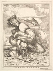 Enraged Monster, December 8, 1778 by John Hamilton Mortimer