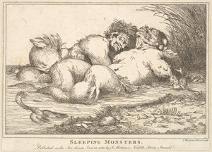 Sleeping Monsters by John Hamilton Mortimer