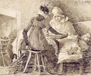 A Game of Backgammon by John Harden