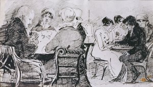 Cards and Chess by John Harden