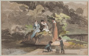 Group by the Water, 1810 by John Harden
