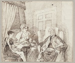 Interior scene by John Harden