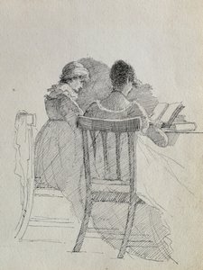 Reading (detail)