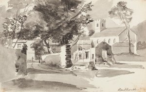St Anns Church, Ambleside, 1814 by John Harden