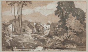View East to Ambleside, 1812 by John Harden