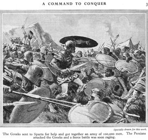 The Battle of Marathon, c.1940s
