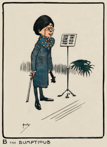 B the Bumptious by J. Hassall, Drawing, 1903