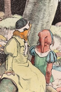 The Babes in the Wood (detail) by John Hassall