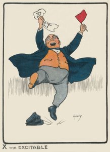 X the Excitable / J. Hassall / Drawing, 1903