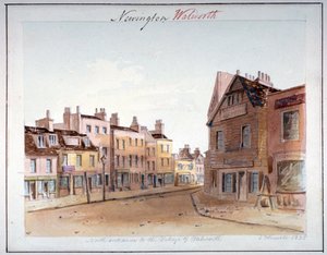 View of Walworth Village, Southwark, from the North Entrance, London by John Hassell