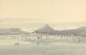 A Town on the Lake of Geneva