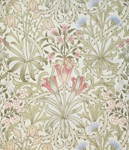 Persian wallpaper, designed by John Henry Dearle for Morris and Company by John Henry Dearle