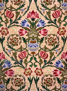 Single Stem Wallpaper Design, 1905 by John Henry Dearle