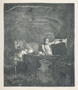 A Blacksmith, from 