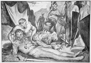 The Death of Beowulf by John Henry Frederick Bacon