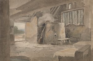 Study of a Cottage Interior by John Henry Mole