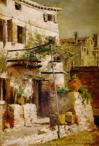 A Venetian Scene by John Henry Twachtman
