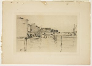 Bridgeport, 1888-1889 by John Henry Twachtman