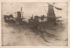 Evening, Dordrecht by John Henry Twachtman